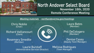 North Andover Select Board - 11.16.2020