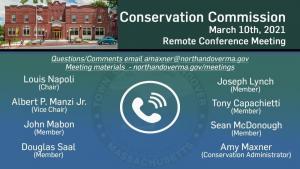 Conservation Commission - 03.10.2021