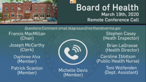 Board of Health - 03.19.20