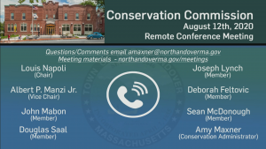 Conservation Commission - 08.12.2020