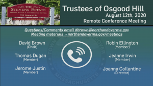 Trustees of Osgood Hill Meeting - 08.12.2020