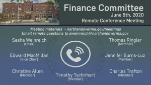 Finance Committee - 06.09.20