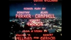 CAM Cinema: "A Star Is Born" (1937)