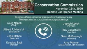 Conservation Commission - 11.18.2020