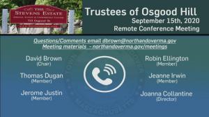 Trustees of Osgood Hill Meeting - 09.15.2020