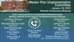 Master Plan Implementation Committee - 01.10.2022