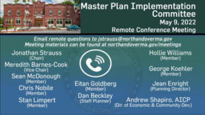 Master Plan Implementation Committee - 05.09.2022