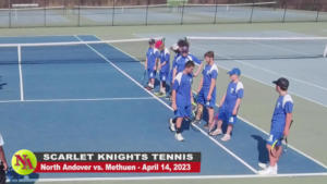 Scarlet Knights Tennis - N.A. Boys vs Methuen - Court 2 - 04.14.2023